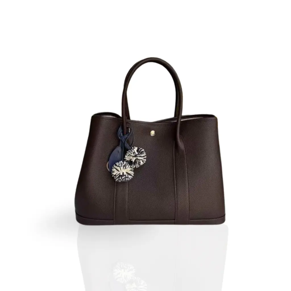 GARDENIA TOTE BAG EBONY 30