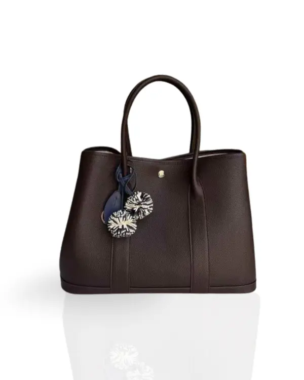 GARDENIA TOTE BAG EBONY 30
