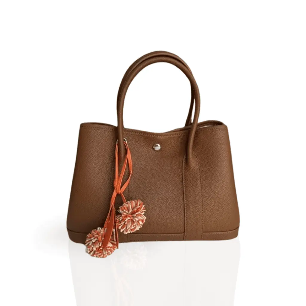 GARDENIA TOTE BAG GOLDEN BROWN 30