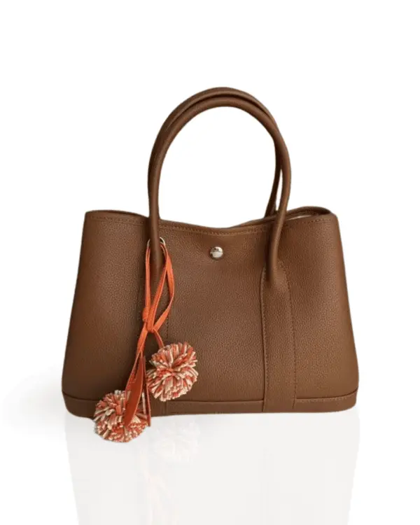 GARDENIA TOTE BAG GOLDEN BROWN 30